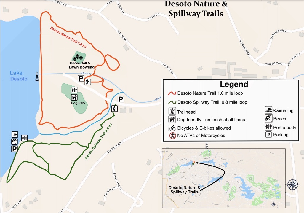 DeSoto Nature & Spillway Trails